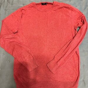 J Crew Classic Red Cozy Crewneck Sweater